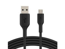 CABLE USB BELKIN BOOSTCHARGE microUSB MACHO A USB/ A MACHO 1M