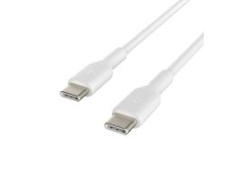 CABLE USB BELKIN BOOSTCHARGE TIPO C MACHO A TIPO C MACHO 1M BLANCO