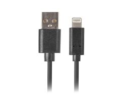 CABLE LIGHTNING LANBERG MACHO A USB A MACHO 1.8M NEGRO