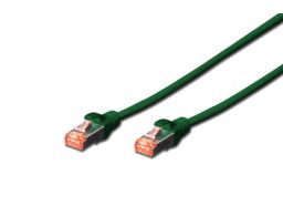 CABLE DIGITUS S-FTP CAT 6 CU LSZH AWG 27/7 LENGHT 0.5M 10 PCS VERDE