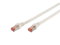 CABLE DIGITUS S-FTP CAT 6 CU LSZH AWG 27/7 LENGHT 2M 10 PCS BLANCO