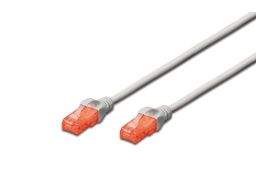 CABLE CONEXION DIGITUS CAT 6 U-UTP PVC AWG 26/7 1M GRIS