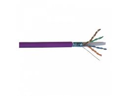 CABLE DATOS TELEVES F/UTP CAT 6 DCA CU LSFH 7,2 MM VIOLETA 500M