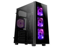 CAJA GAMING ANTEC NX210 ATX 2XUSB2.0 1XUSB3.0 SIN FUENTE NEGRO ARGB