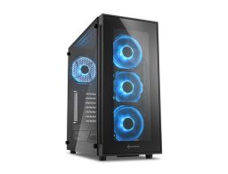 CAJA SHARKOON TG5 ATX 2XUSB3.0 2XUSB2.0 SIN FUENTE AZUL