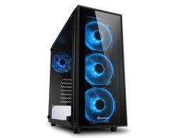 CAJA SHARKOON TG4 BLUE ATX 2XUSB3.0 SIN FUENTE