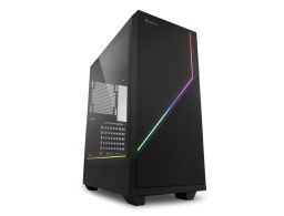 CAJA SHARKOON RGB FLOW ATX 2XUSB3.0 SIN FUENTE