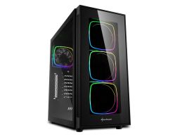 CAJA SHARKOON TG6 ATX 2XUSB3.0 2XUSB2.0 SIN FUENTE RGB