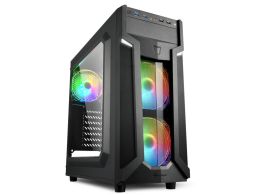 CAJA ATX SHARKOON VG6-W RGB 2XUSB3.0 SIN FUENTE