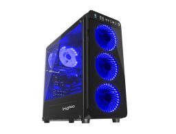 CAJA GAMING GENESIS IRID 300 ATX 1XUSB 3.0 2XUSB 2.0 S/F CRISTAL TEMPLADO AZUL