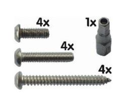 ACCESORIO MOBOTIX SECURITY SCREW SET WITH ALLEN BIT FOR M1X/M2X