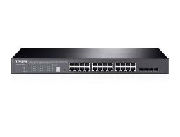 SWITCH TP-LINK 24 PORT 4 SFP+ RACK 19