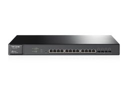 SWITCH TP-LINK 12 PORT 10 GIGA 4 SFP RACK 19