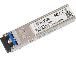 MODULO SFP MIKROTIK MONOMODO DUAL LC 20KM