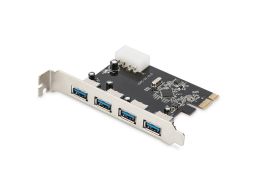 TARJETA EXPANSION DIGITUS PCI EXPRESS 4X USB 3.0 PUERTOS A/F EXTERNA