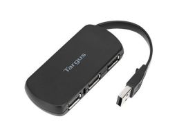 HUB USB TARGUS 4 PUERTOS USB NEGRO