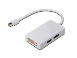 VIDEO SPLITTER DIGITUS miniDP-DP+HDMI+DVI M/H 0,2m compatible con DP 1.1a CE