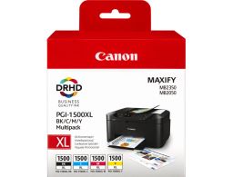 TINTA CANON PGI-1500XL PACK NEGRO CIAN MAGENTA AMARILLO