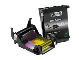 RIBBON ZEBRA CINTA YMCKO MPRESORAS SERIE ZXP1 PARA 100 TARJETAS