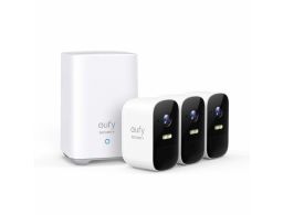 SISTEMA CAMARA DE SEGURIDAD EUFY EUFYCAM 2C KIT 3+1