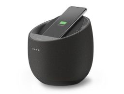 ALTAVOZ INTELIGENTE BELKIN+CARGADOR INALAMBRICO SOUNDFORM ELITE (GOOGLE A) NEGRO