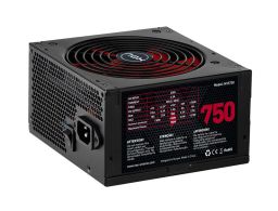 FUENTE ALIMENTACION NOX NX750 750W ATX NEGRO ROJO