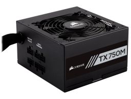 FUENTE ALIMENTACION CORSAIR TX750M 750W 80+ GOLD SEMI MODULAR