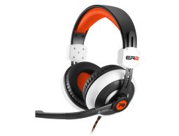 AURICULARES GAMING SHARKOON RUSH ER2 BLANCO MICROFONO ALAMBRICO