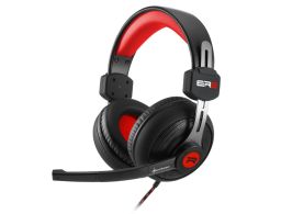 AURICULARES GAMING SHARKOON RUSH ER2 ROJO MICROFONO ALAMBRICO