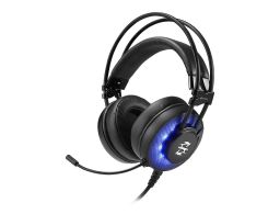 AURICULARES GAMING SHARKOON SKILLER SGH2 NEGRO MICROFONO ALAMBRICO LED