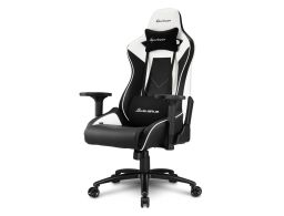 SILLA GAMING SHARKOON ELBRUS 3 NEGRO BLANCO 160G