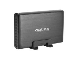 CAJA EXTERNA NATEC RHINO DISCO DURO 3,5" USB 3.0 SATA NEGRA