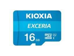 MICRO SD KIOXIA 16GB EXCERIA UHS-I C10 R100 CON ADAPTADOR