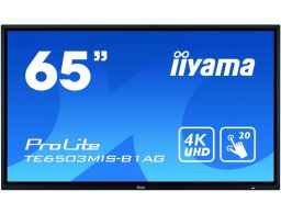 MONITOR IIYAMA TACTIL 64,6" 4K INFRARROJO FULLHD USB RS232 VGA HDMI ETHERNET