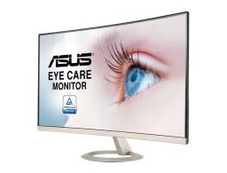 MONITOR ASUS VZ27VQ 27" 1920x1080 5MS HDMI ALTAVOCES CURVO NEGRO ORO