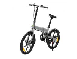 BICICLETA ELECTRICASMARTGYRO EBIKE CROSSCITY 250W 30KM 25KMH PLATA 22KG 100 KG