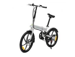 BICICLETA ELECTRICASMARTGYRO EBIKE CROSSCITY 250W 30KM 25KMH BLANCO 22KG 100 KG