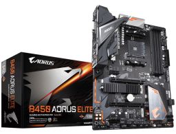 PLACA BASE GIGABYTE B450 AORUS ELITE AM4 ATX 4XDDR4