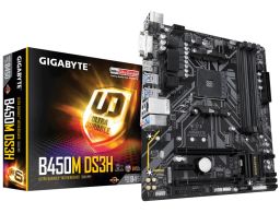 PLACA BASE GIGABYTE B450M DS3H AM4 MATX 4XDDR4