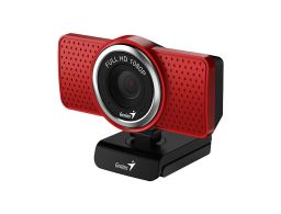 WEBCAM GENIUS ECAM 8000 Full HD 1080P ROJO