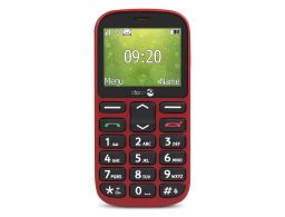 TELEFONO MOVIL DORO 1361 ROJO