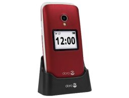 TELEFONO MOVIL SENIOR DORO 2424 2,4" 16MB 8MB ROJO T3MPX