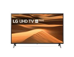 TV LG 43UM7100PLB 43" UHD 4K SMART WIFI BT HDMI USB NETFLIX YOUTUBE IA NEGRO