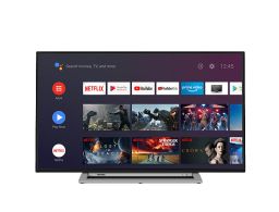 TV TOSHIBA 43UA3A63DG 43" UHD SMART ANDROIDTV WIFI USB HDMI GOOGLE ASSISTA CHOM