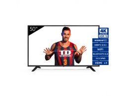 TV TD SYSTEMS K50DLJ11US 50" UHD 4K SMART ANDROIDTV WIFI USB HDMI NEGRA