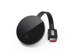 GOOGLE CHROMECAST ULTRA 4K UHD SMART MEDIA PLAYER STREAMING WIFI