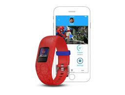 PULSERA DE ACTIVIDAD GARMIN VIVOFIT JR2 SPIDER-MAN ROJA