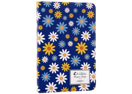 FUNDA TABLET E-VITTA STAND 2P DAISIES 10,1"