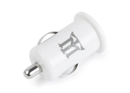 CARGADOR USB MAILLON COCHE BASIC 2,1A BLANCO 1 CONECTOR