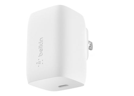 ADAPTADOR DE CORRIENTE BELKIN BOOSTCHARGE BLANCO 1x TIPO C 60W CARGA RAPIDA